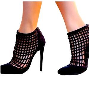 Schutz Cage High Heels Size 8B A9